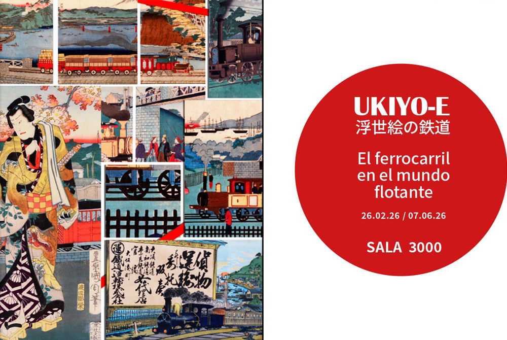 Ukiyo-e. El ferrocarril en el mundo flotante
