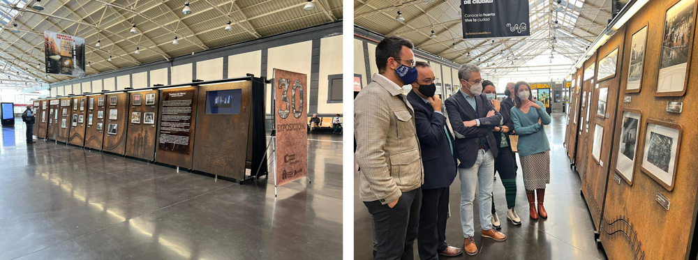 La exposicin fotogrfica Caminos de Hierro llega a la estacin de Alacant-Terminal