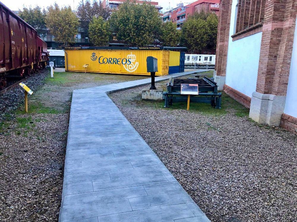 Recuperacin de patrimonio y nueva mejora de la accesibilidad en el Museo del Ferrocarril de Catalua