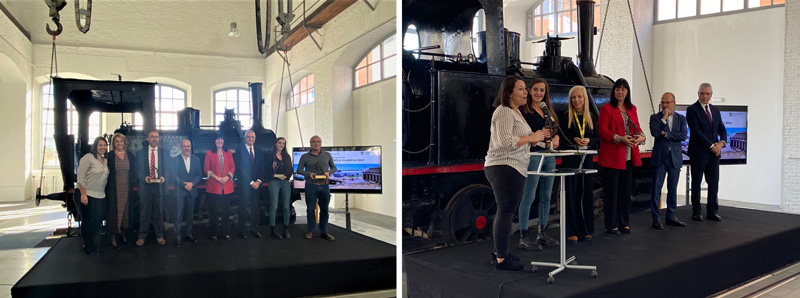 El Museu del Ferrocarril de Catalunya acoge la exposicin itinerante del concurso fotogrfico internacional Caminos de Hierro