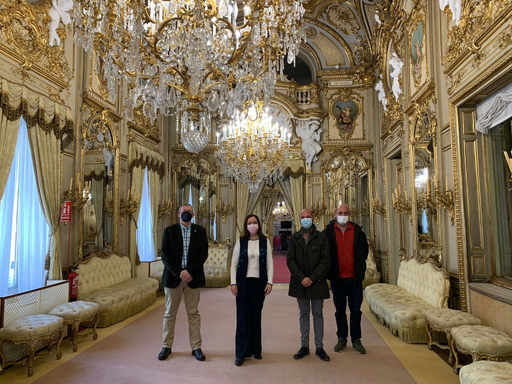 La delegacin de Alczar en el Palacio de Fernn Nez