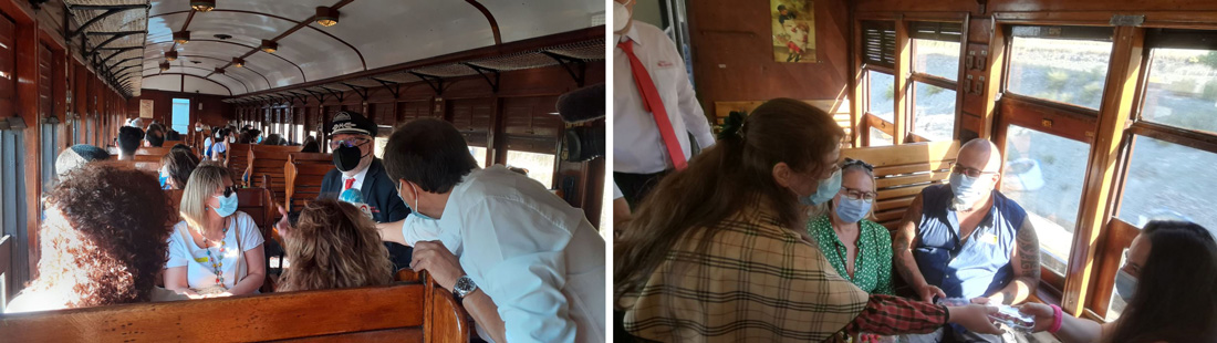 Ms de 250 profesionales sanitarios disfrutan del Tren de la Fresa