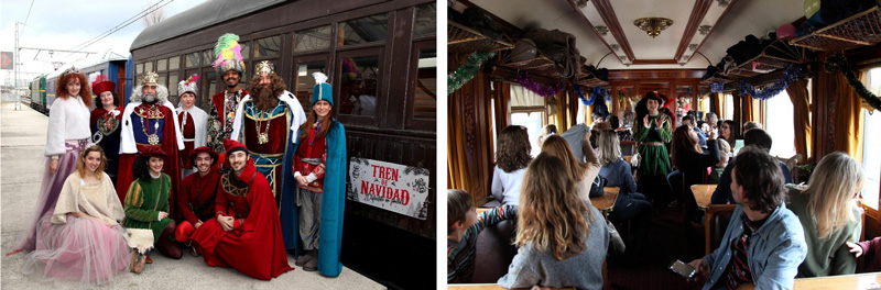 El viaje a la ilusin del Tren de la Navidad comienza el 2 de enero