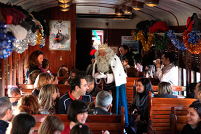 El Tren de la Navidad en el Museo de Madrid