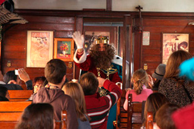 El Tren de la Navidad en el Museo de Madrid