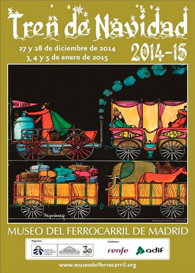 Navidad en el Museo del Ferrocarril de Madrid