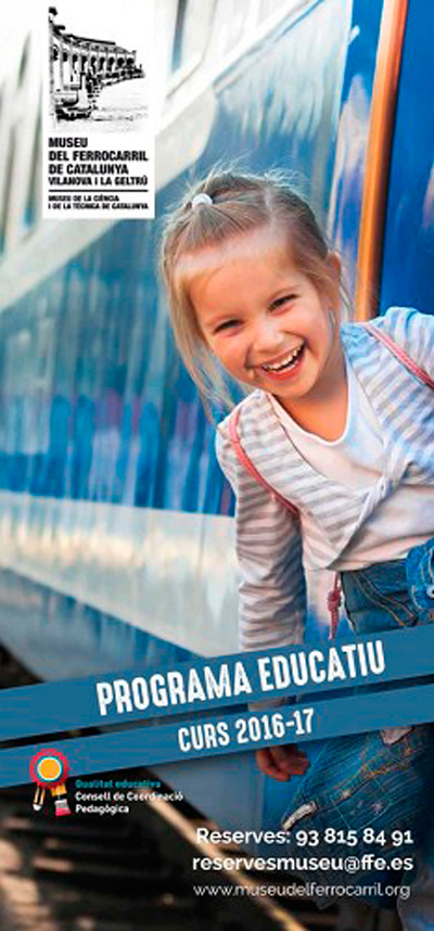 Programa educativo escolar 2016-17 del Museo de Catalua