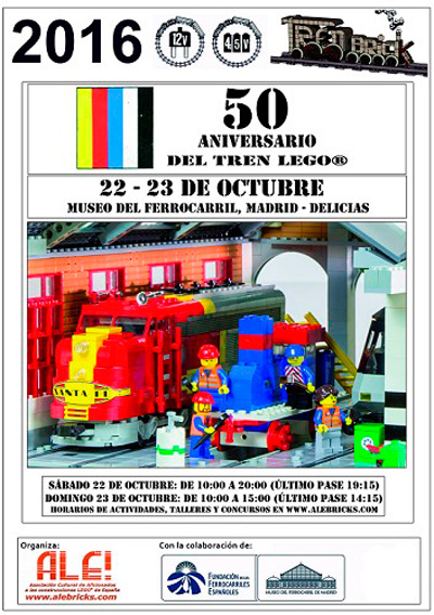 TRENBrick en el Museo del Ferrocarril de Madrid