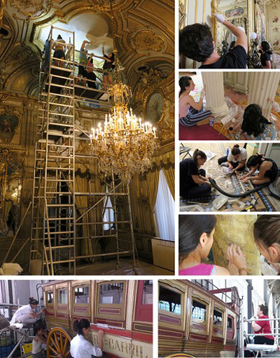 Campaa de restauracin en el Palacio de Fernn Nez y en el Museo del Ferrocarril de Madrid