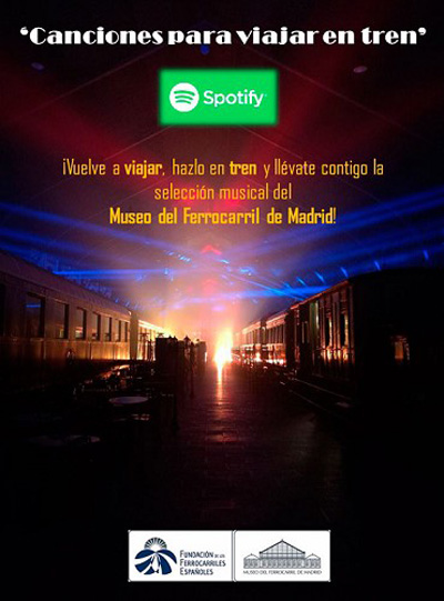 Spotify del Museo del Ferrocarril de Madrid