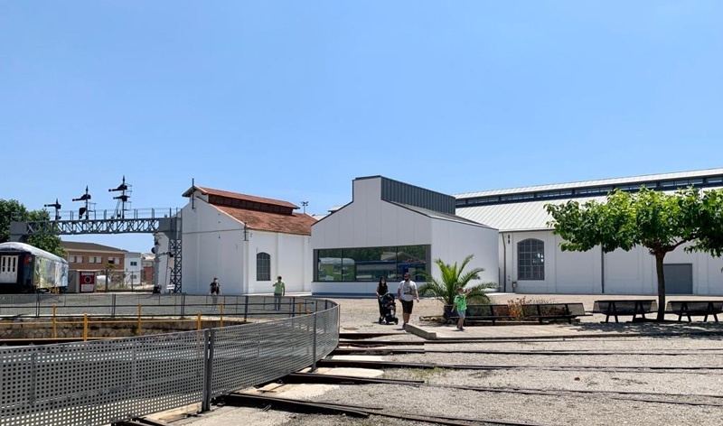 El Museo del Ferrocarril de Catalua, abierto al pblico desde el 1 de julio