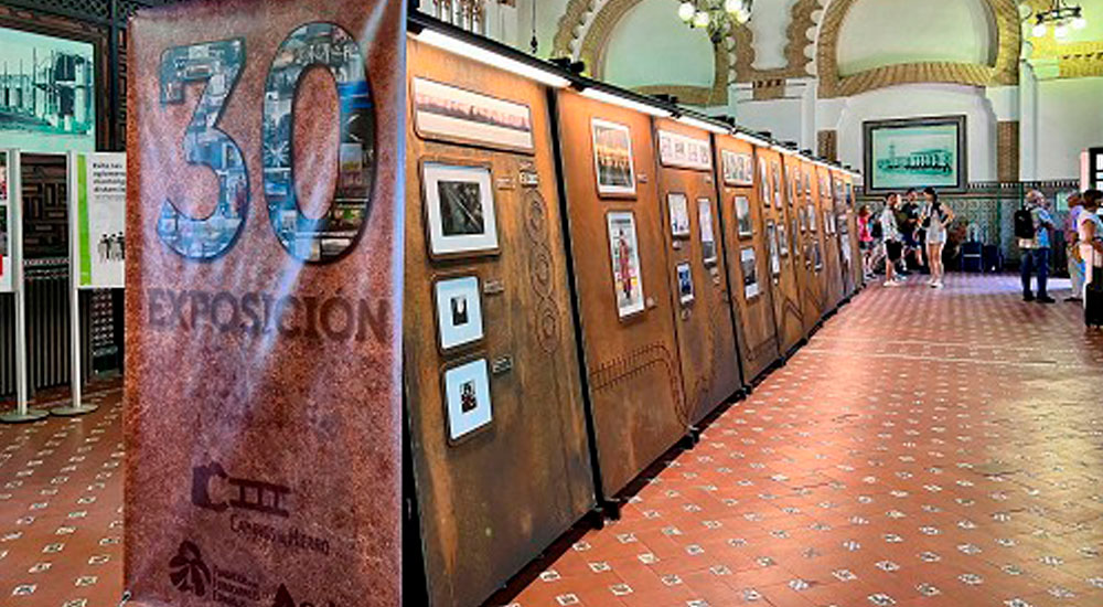 Llega a la estacin de Toledo la exposicin itinerante del concurso fotogrfico Caminos de Hierro