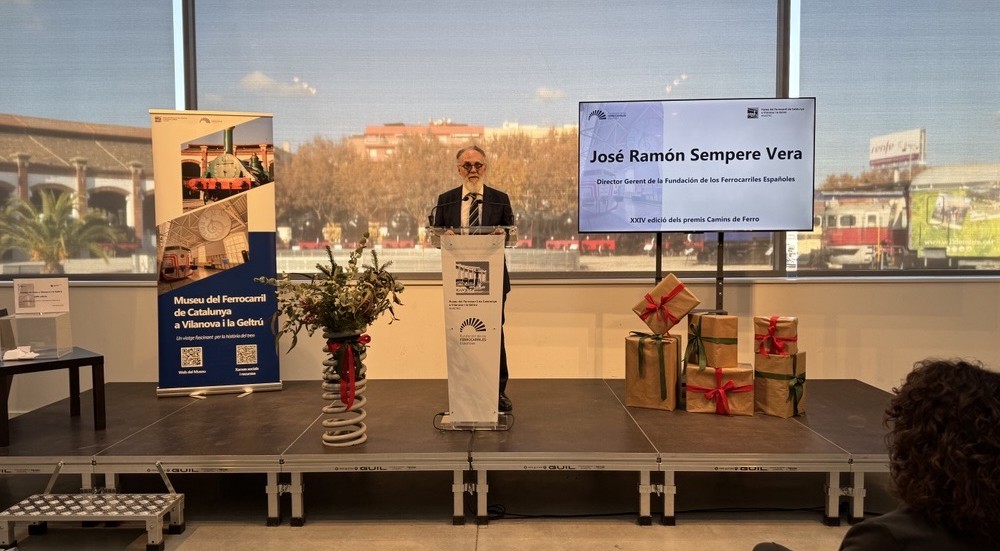 El Museu del Ferrocarril de Catalunya entrega sus premios 'Camins de Ferro'