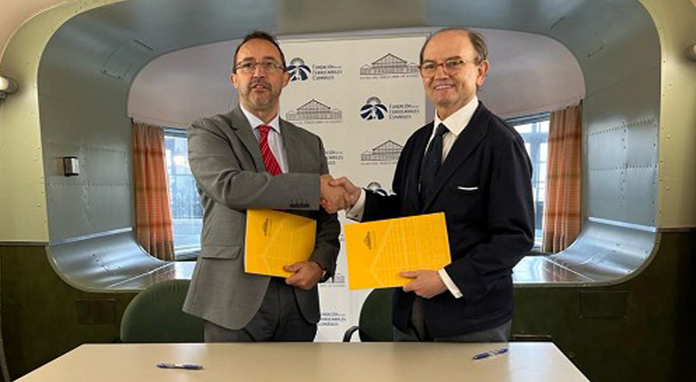 La Fundacin y Talgo renuevan su colaboracin