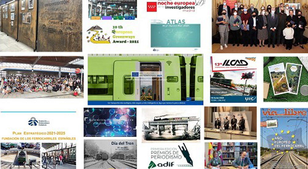 2021 en la Fundacin: Plan Estratgico, Ao Europeo del Ferrocarril e intensa colaboracin interinstitucional