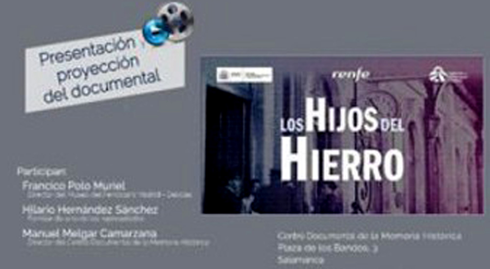 El documental Los hijos del hierro se proyecta en Salamanca y Castejn de Ebro