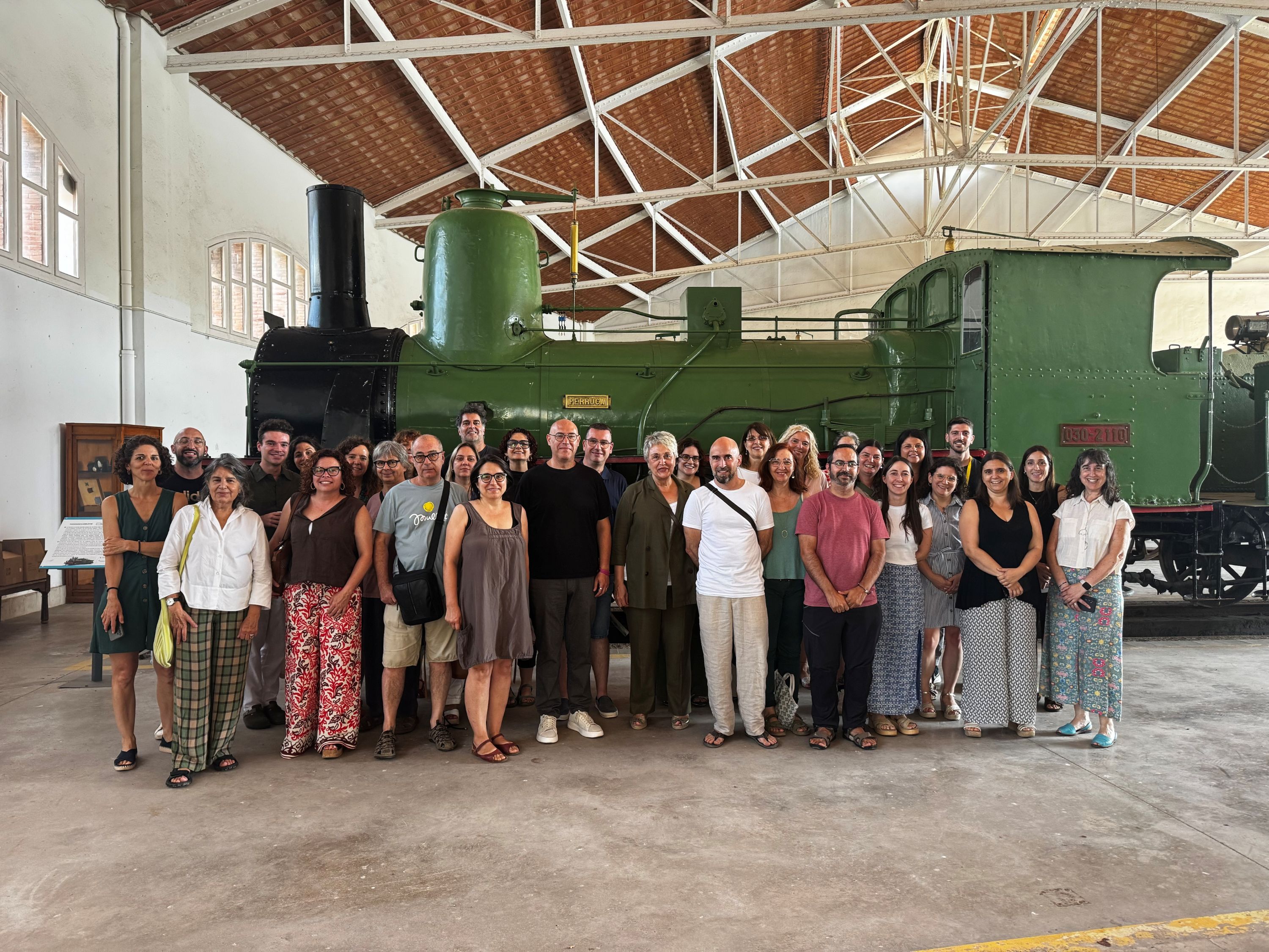 El Museu del Ferrocarril de Catalunya acoge la sesi�n plenaria del Sistema Territorial del MNACTEC
