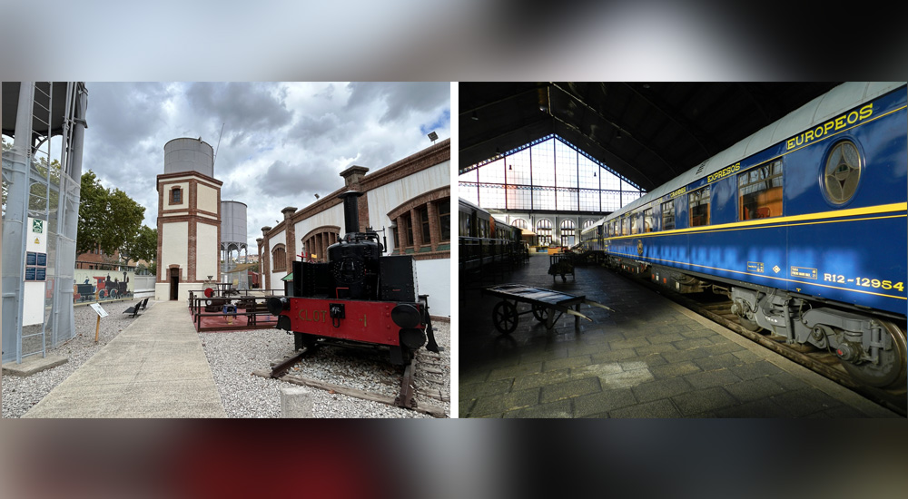 Museos del Ferrocarril, trenes histricos, vas verdes Semana Santa en la Fundacin