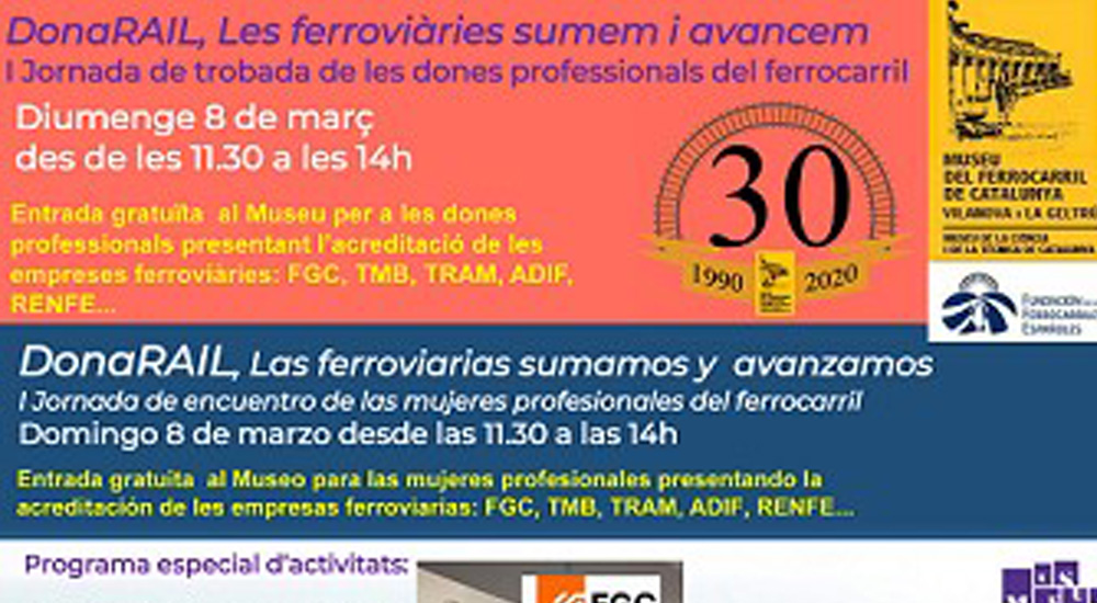 Primera jornada de encuentro de mujeres profesionales del ferrocarril