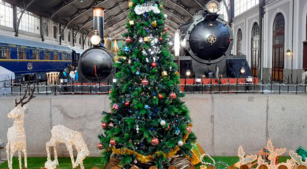 Los museos de la Fundacin de Ferrocarriles se visten de Navidad