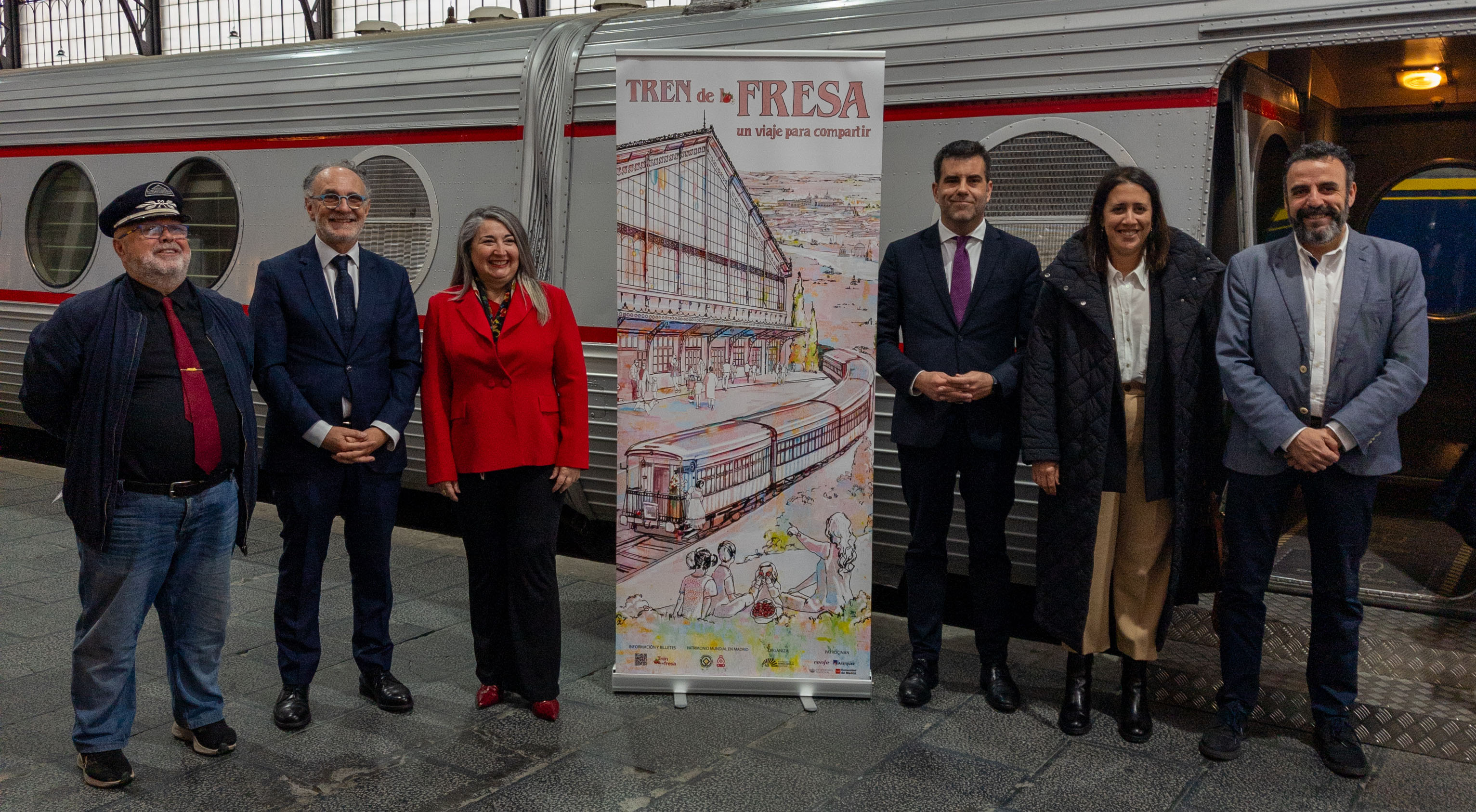 Presentación de la nueva temporada del Tren de la Fresa Presentación de la nueva temporada del Tren de la Fresa