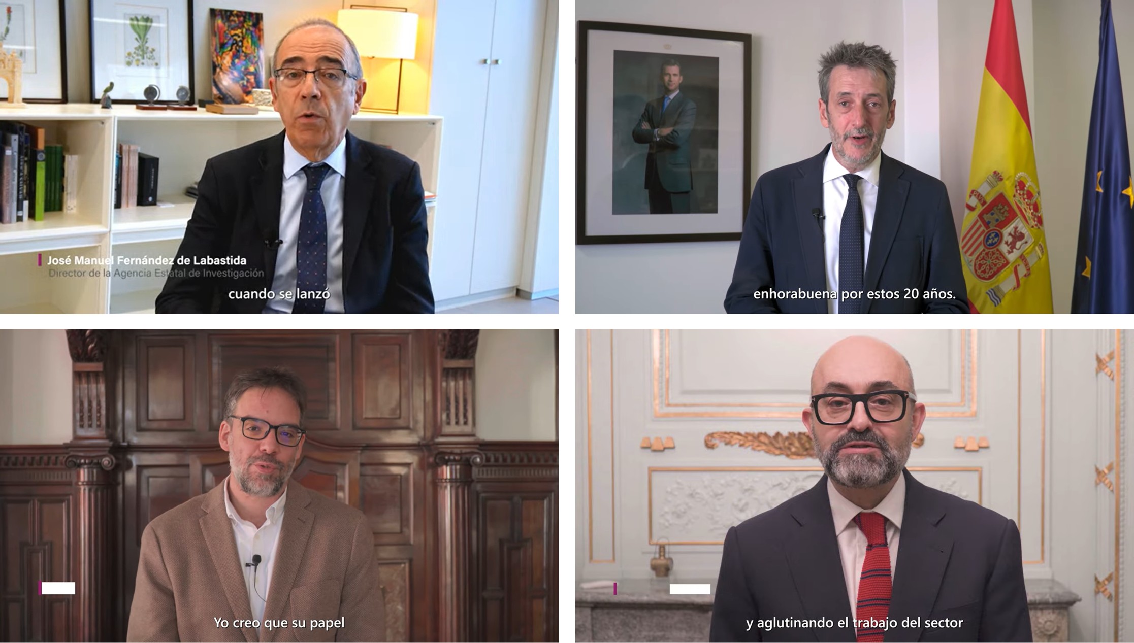 Por sus 20 años de trayectoria, vídeo de felicitación a la Plataforma Tecnológica Ferroviaria Española Por sus 20 años de trayectoria, vídeo de felicitación a la Plataforma Tecnológica Ferroviaria Española