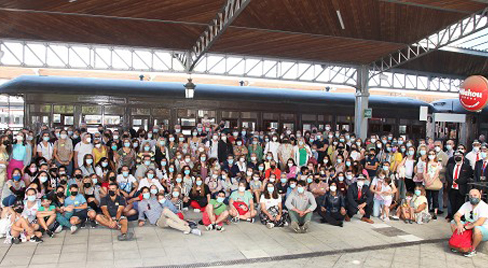 Ms de 250 profesionales sanitarios disfrutan del Tren de la Fresa