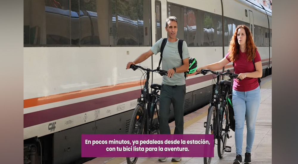 Tren + vas verdes, una combinacin ideal en el Da Mundial del Transporte Sostenible