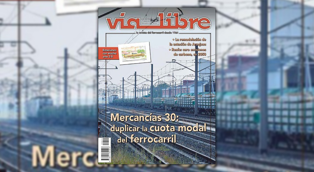 La Iniciativa Mercancas 30 de Mitma, en la portada de Va Libre de julio-agosto