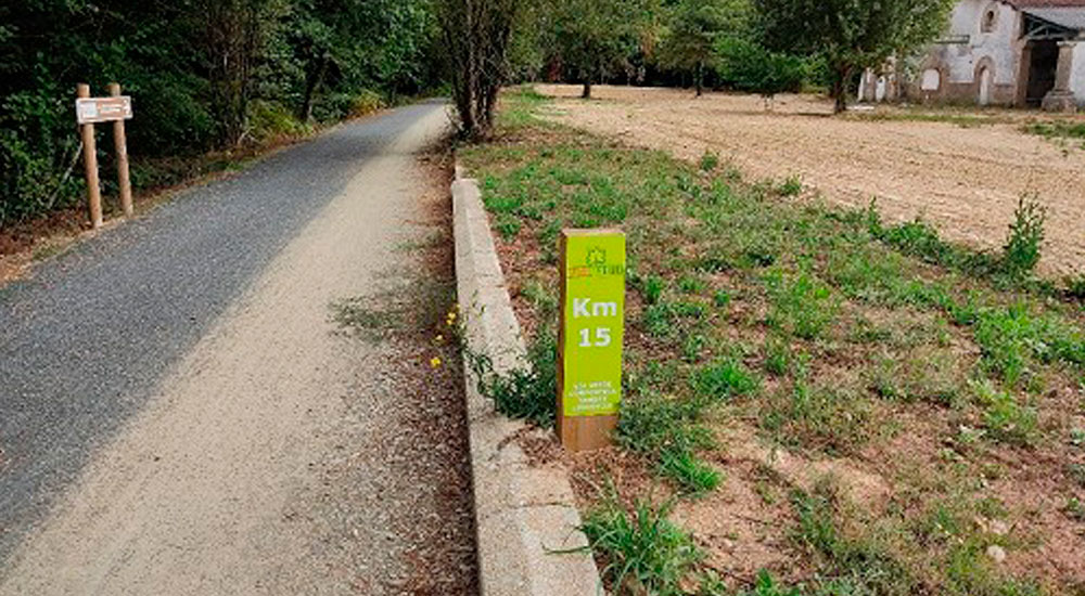 Inaugurada la Va Verde de Compostela-Tambre-Lengelle, segn el proyecto redactado por la Fundacin
