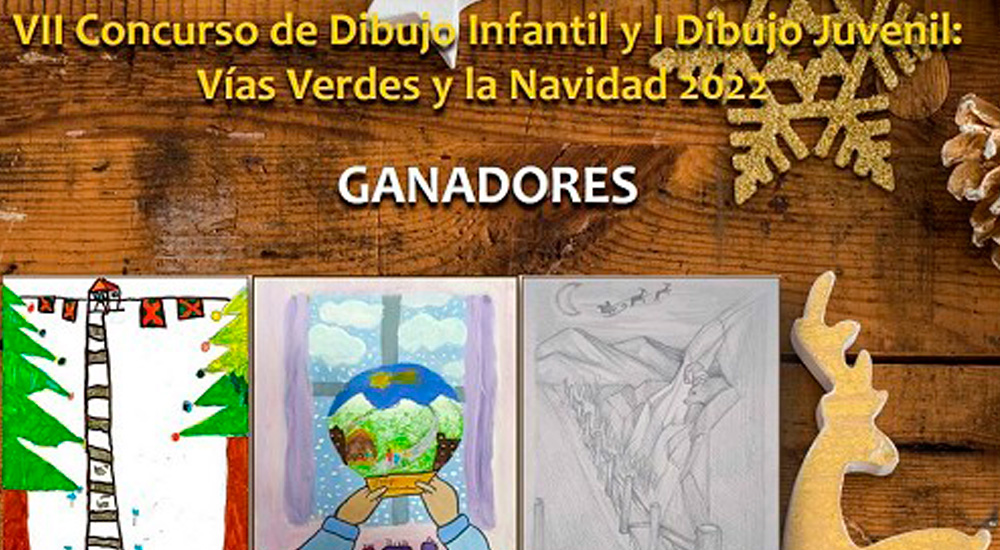 El concurso de dibujo infantil y juvenil Las Vas Verdes y la Navidad ya tiene ganadores
