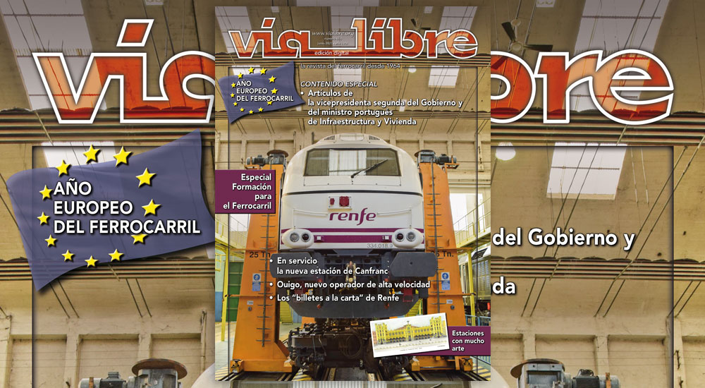 Especial sobre Formacin ferroviaria en el nmero de junio de Va Libre