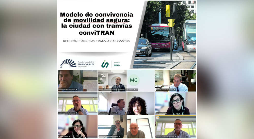 La Fundacin de Ferrocarriles presenta su proyecto 'conviTRAN' a las empresas