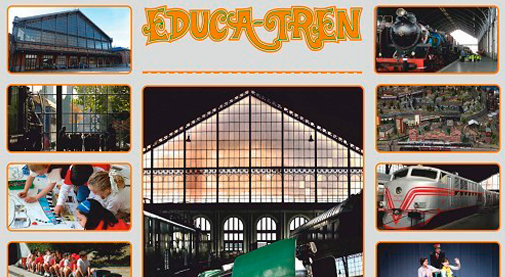 Educa-Tren 2014-2015, el programa escolar del Museo del Ferrocarril de Madrid