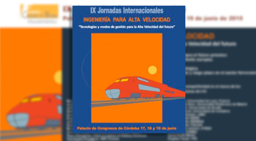 La Fundacin en la IX Jornadas sobre Ingeniera para Alta Velocidad