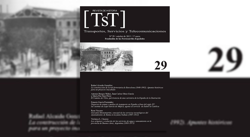 Publicado el nmero 29 de la Revista de Historia TST