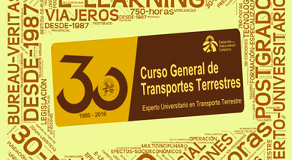 Apertura de la 30 edicin del Curso General de Transportes Terrestres