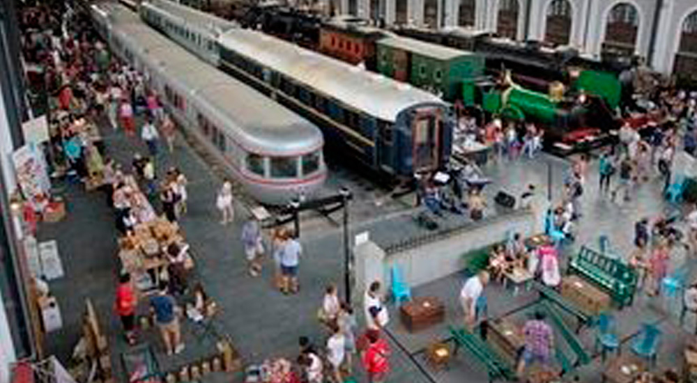 Los museos del Ferrocarril de Madrid y Catalua en Semana Santa