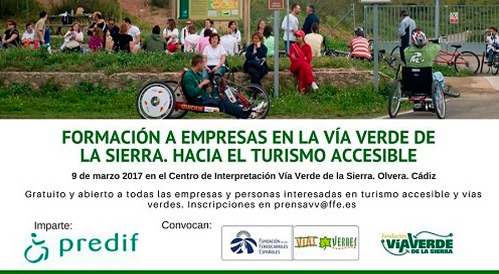 Formacin a empresas en la Va Verde de la Sierra. Hacia el Turismo Accesible