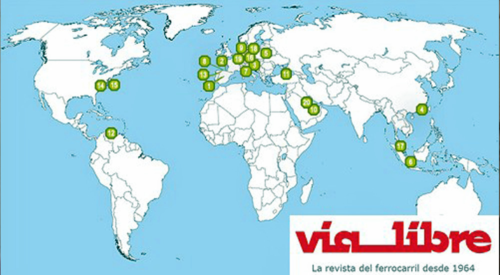 Presencia nacional e internacional de Va Libre en 2018