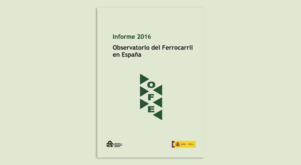 Publicado el Informe del Observatorio del Ferrocarril 2016