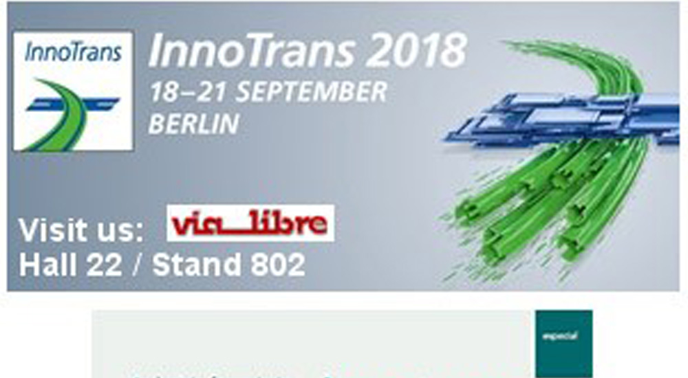 La revista Va Libre en Innotrans 2018