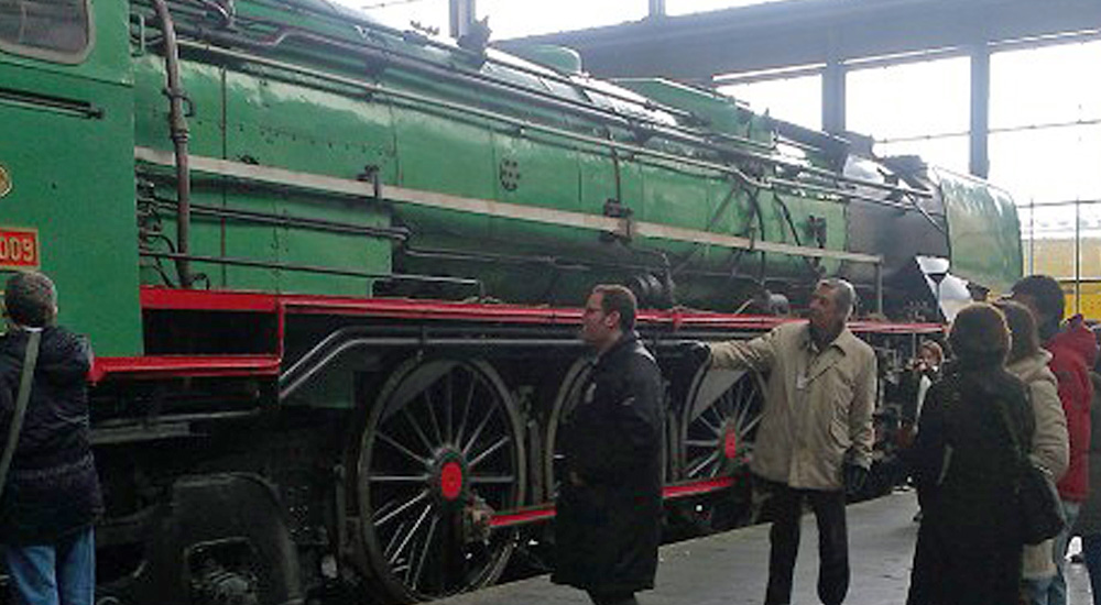 Jornadas de divulgacin del tren, visitas adaptadas al Museo del Ferrocarril de Madrid