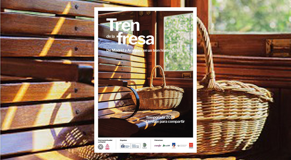 Aranjuez en otoo con el Tren de la Fresa