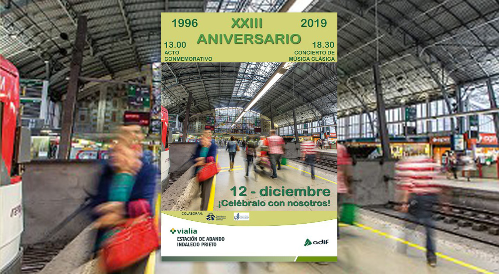 Prxima Estacin: Msica! Concierto conmemorativo del XXIII aniversario de vialia en Bilbao
