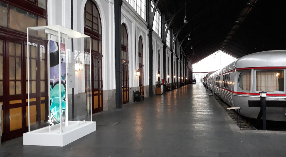 La obra ms cara llega al Museo del Ferrocarril de Madrid