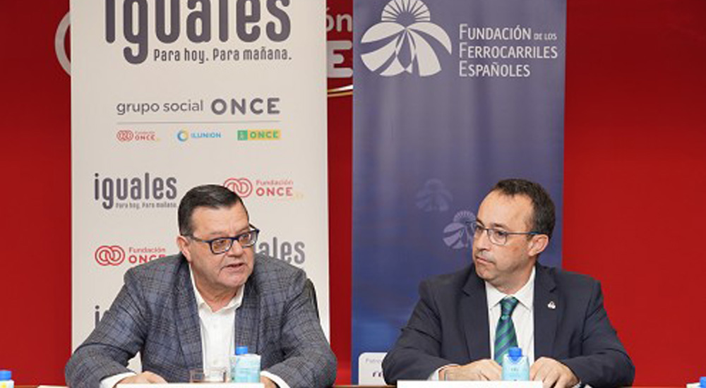 Fundacin de los Ferrocarriles Espaoles y Fundacin ONCE se unen por la accesibilidad del patrimonio ferroviario