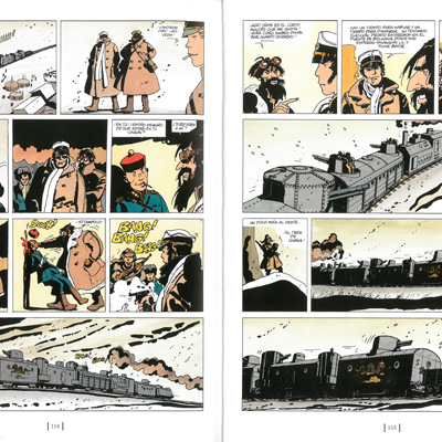 Trenes y cmics