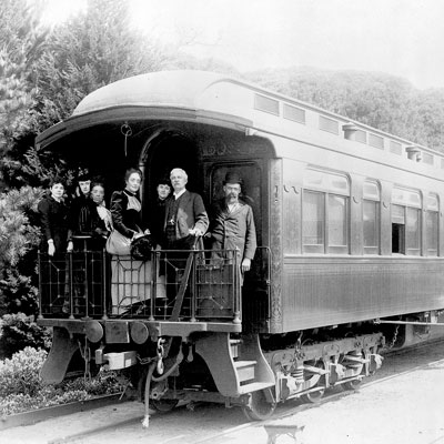 Los ltimos grandes viajeros clsicos y los trenes
