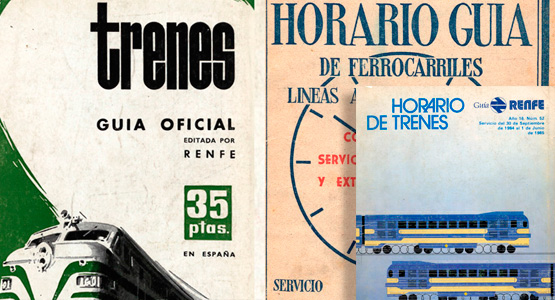 La Fundacin en Radio 5: Guas de horarios y servicios de ferrocarriles